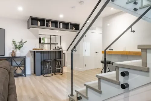 Insulated garage conversion becoming a liveable room